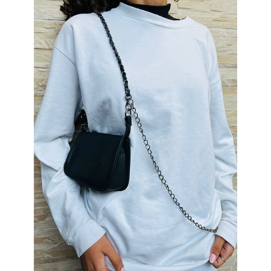 Bolsa Feminina Crossbody Noir Fashion Modelo Elegante Na Moda