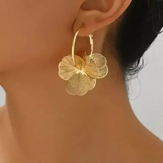 Brinco Flor Selenna