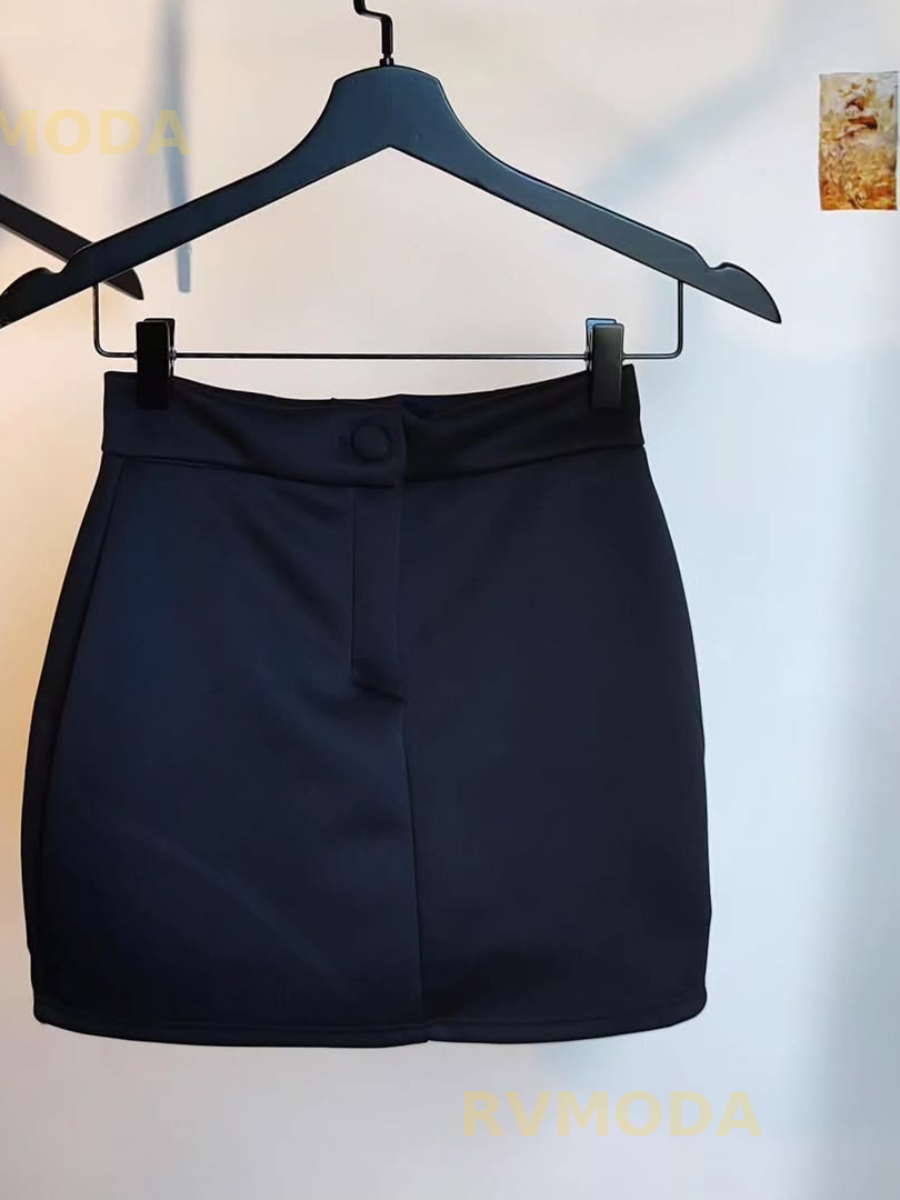 Short Saia Feminino Alfaiataria Cintura Alta – Promoção, Tendência 2025, Elegante e Confortável