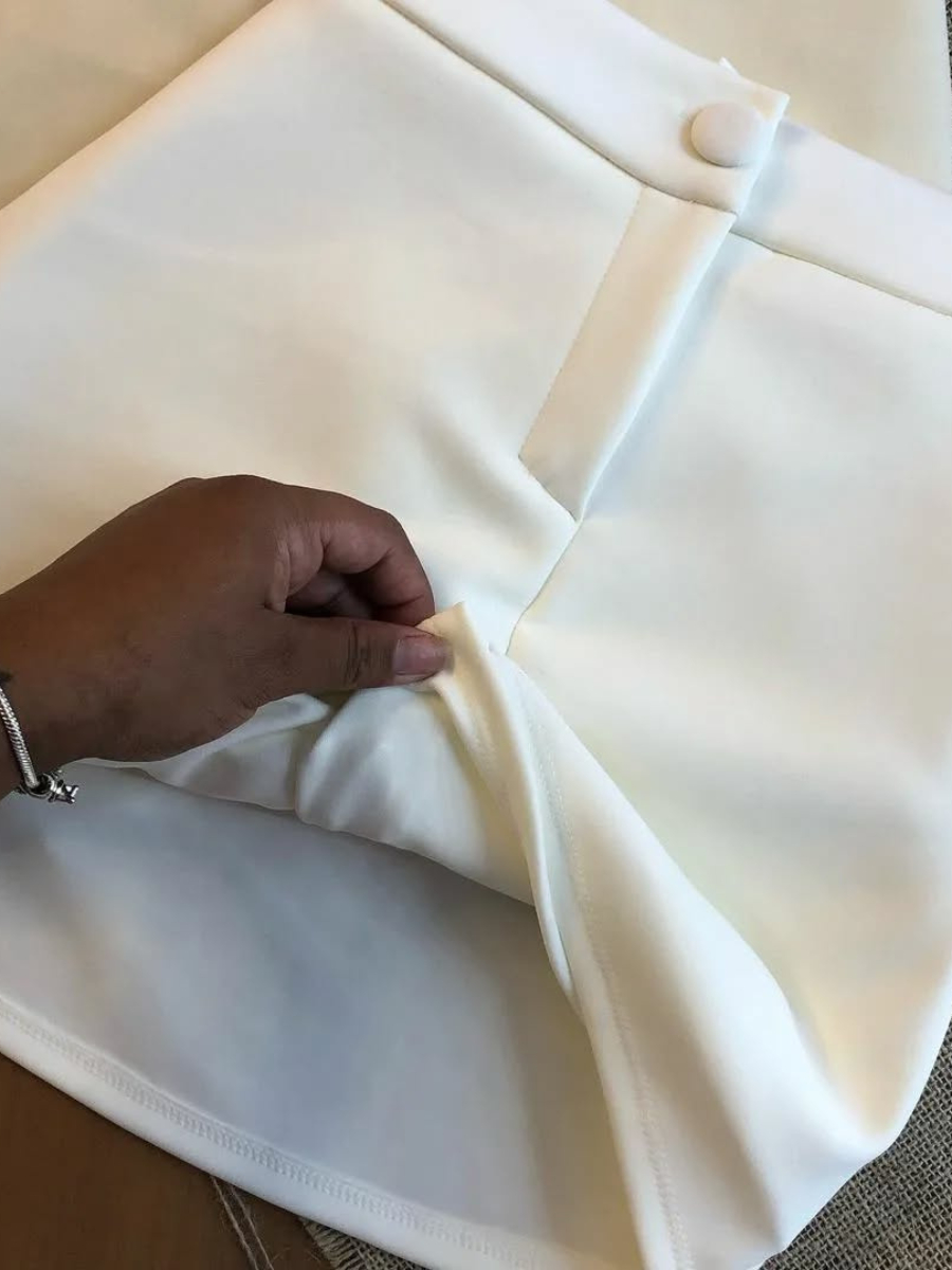 Short Saia Feminino Alfaiataria Cintura Alta – Promoção, Tendência 2025, Elegante e Confortável