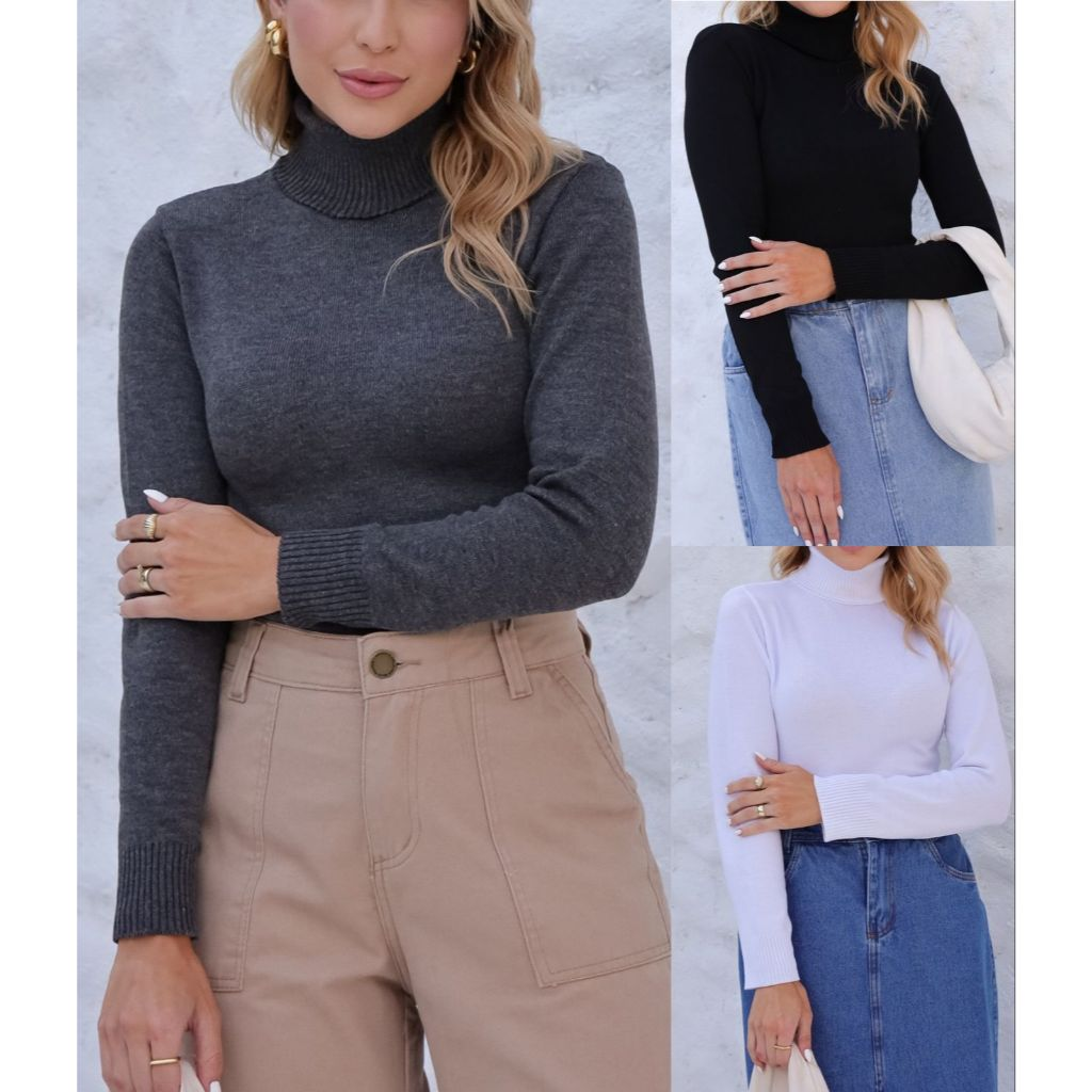 Blusa Berlin - kit com 3