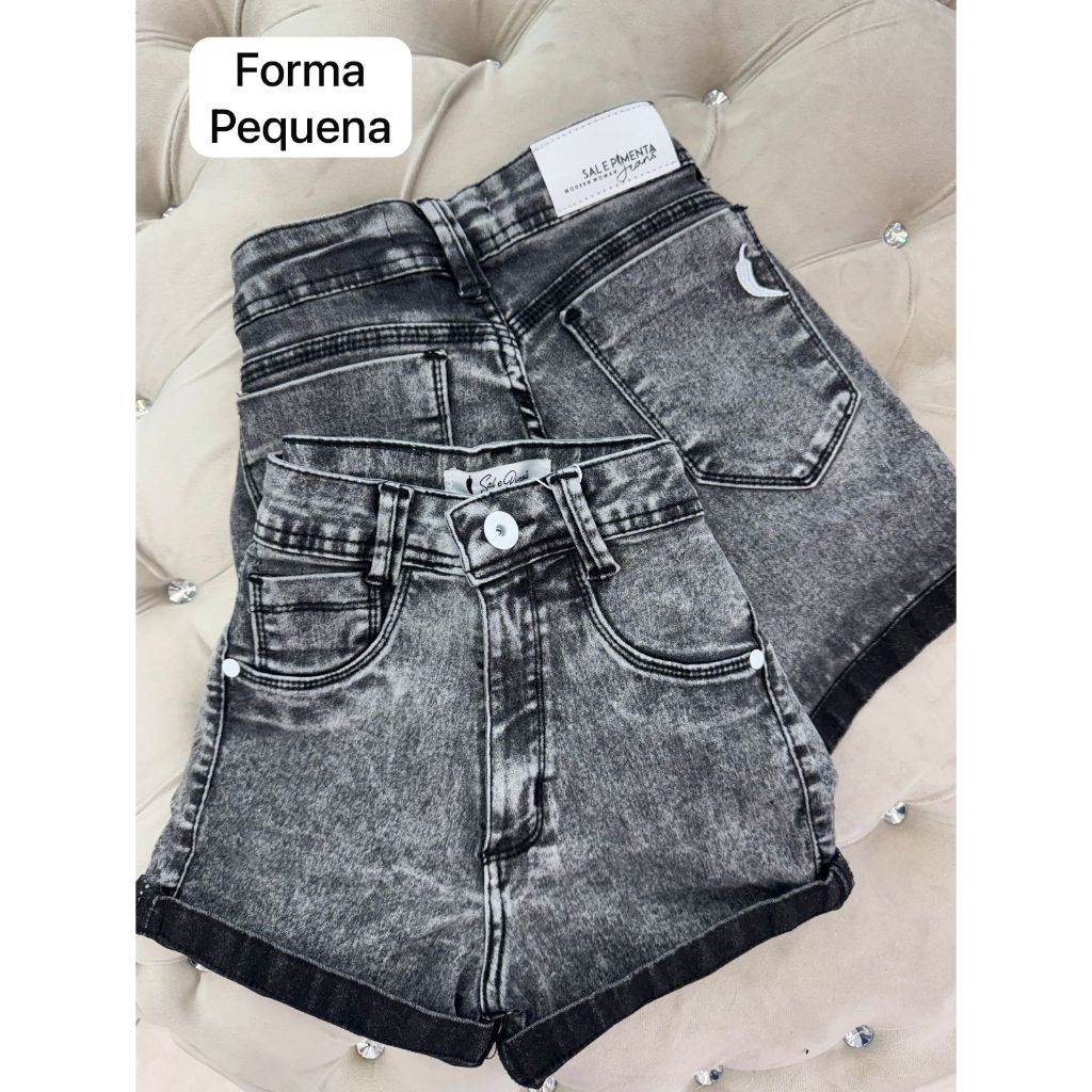Short Jeans Bárbara – Sal e Pimenta