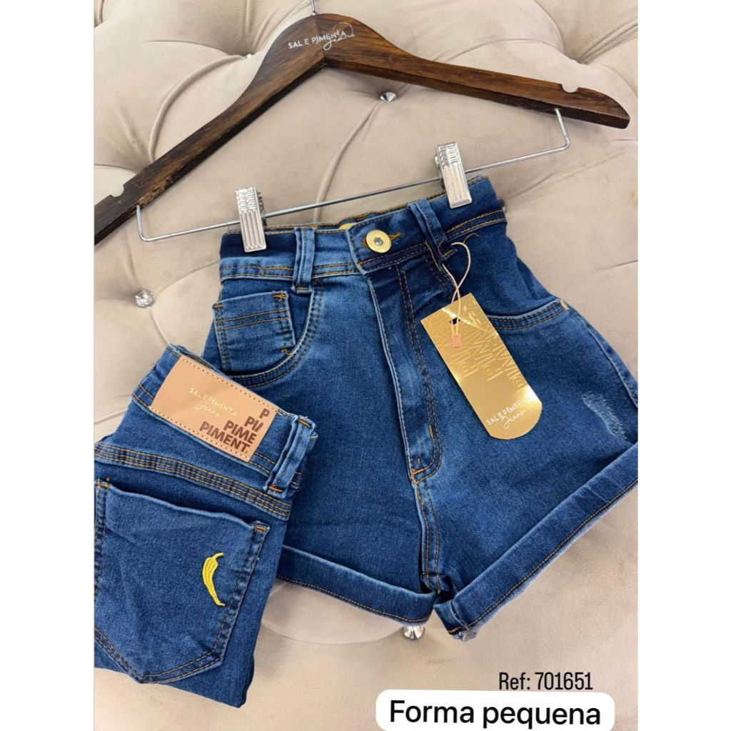 Short Jeans Bárbara – Sal e Pimenta