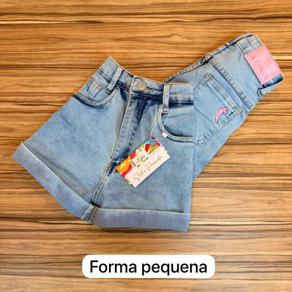 Short Jeans Bárbara – Sal e Pimenta