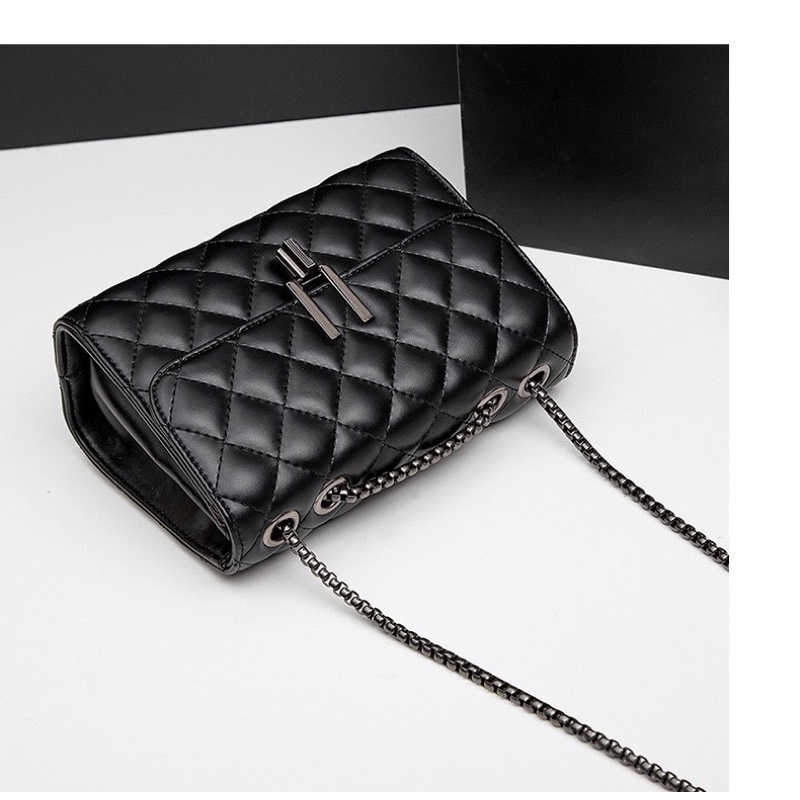 bolsa feminina transversal corrente escura “Y”