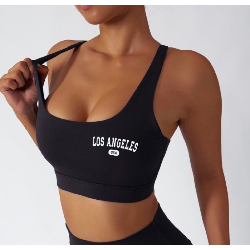 Top Fitness Feminino para Malhar Moda Academia nadador sem bojo fit